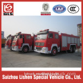 Howo firefighting vehicle 6x4 drive 12000L